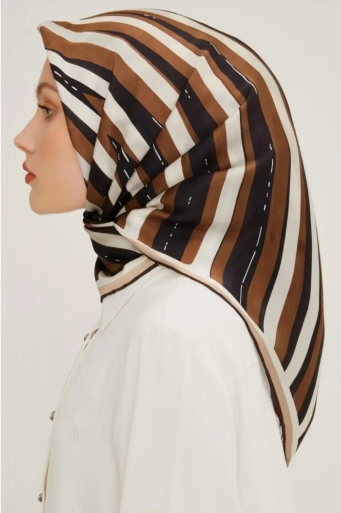 Armine Sura İpek Eşarp 8943D-52 - Görsel 3