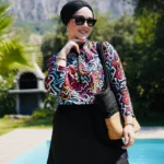 CROP MODEL TESETTÜR MAYO - GEOMETRİK DESEN