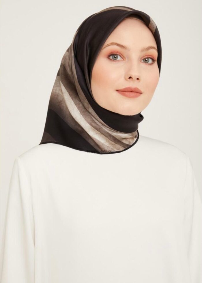 Armine Twil İpek Eşarp 9021D-10 - Görsel 1