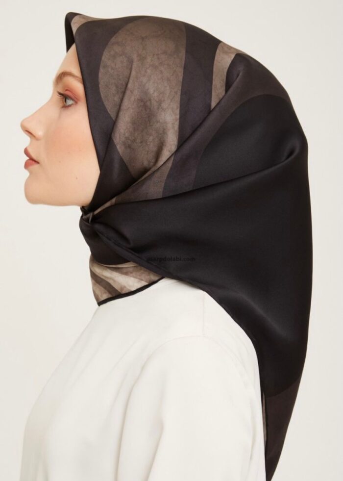 Armine Twil İpek Eşarp 9021D-10 - Görsel 4