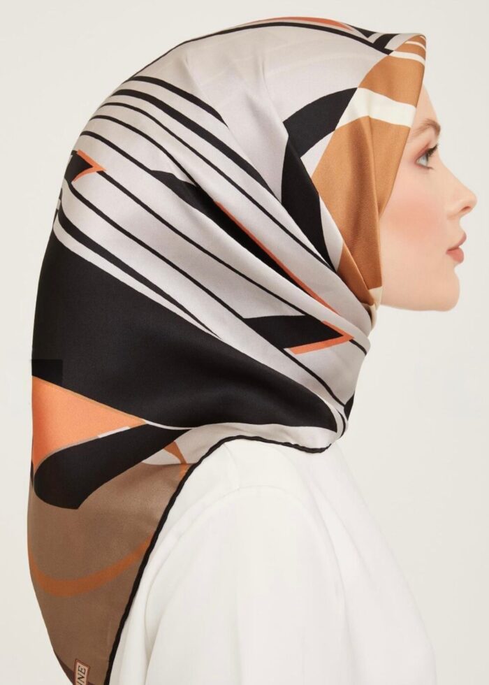 Armine Twil İpek Eşarp 9050D-05 - Görsel 4