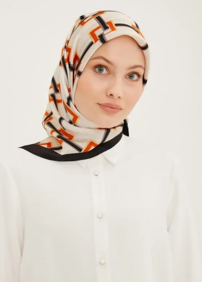 Armine Twil İpek Eşarp 8940D-34 - Görsel 1