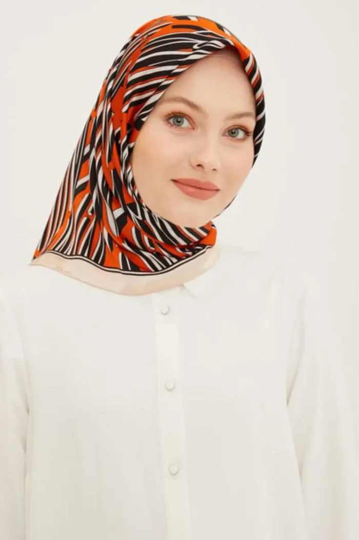 Armine Twil İpek Eşarp 8911D-09 - Görsel 1