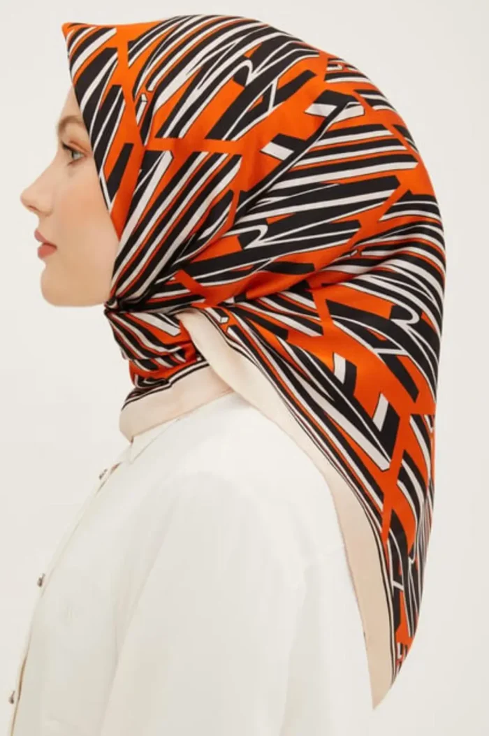 Armine Twil İpek Eşarp 8911D-09 - Görsel 2