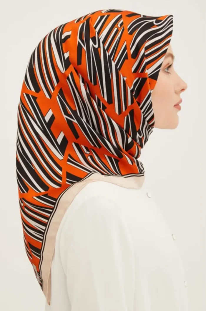 Armine Twil İpek Eşarp 8911D-09 - Görsel 3