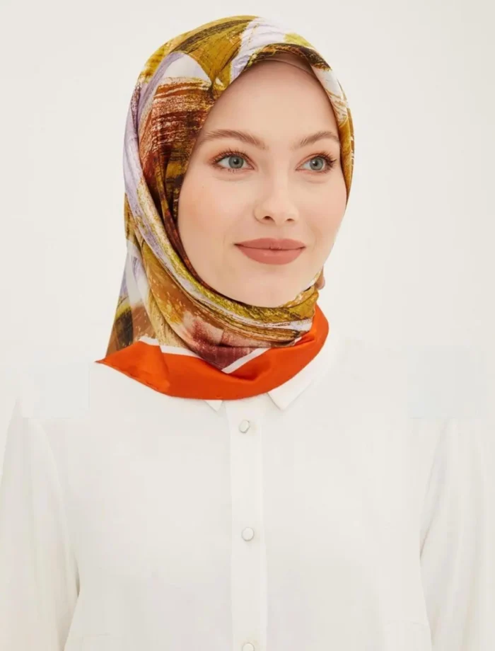 Armine Twil İpek Eşarp 8932D-31 - Görsel 1