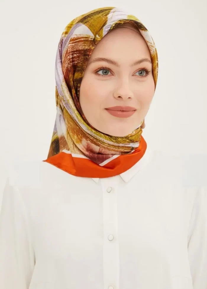 Armine Twil İpek Eşarp 8932D-31 - Görsel 1