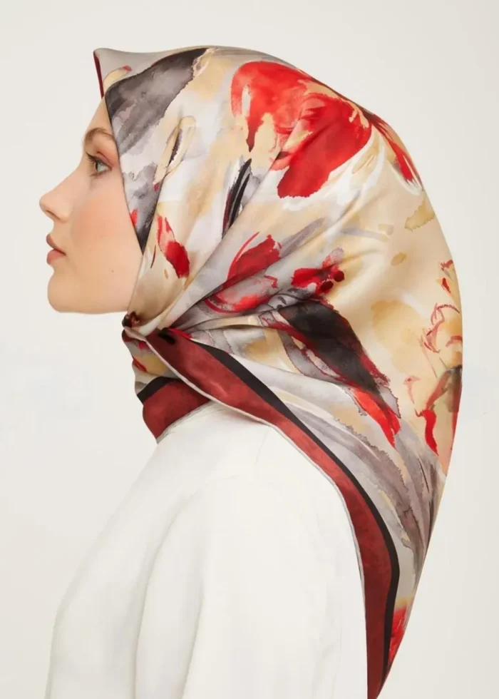 Armine Twil İpek Eşarp 9018D-51 - Görsel 3