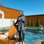 PARAŞÜT KUMAŞ TESETTÜR MAYO - ANTRASİT