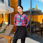 CROP MODEL TESETTÜR MAYO - PEMBE MAVİ DESEN