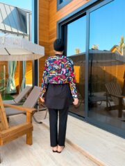 CROP MODEL TESETTÜR MAYO - RENKLİ DESEN - Görsel 7