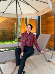 CROP MODEL TESETTÜR MAYO - SOFT GEOMETRİK DESEN - Görsel 7