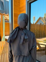 PARAŞÜT KUMAŞ YÜZÜCÜ ŞALI - SİYAH - Görsel 2